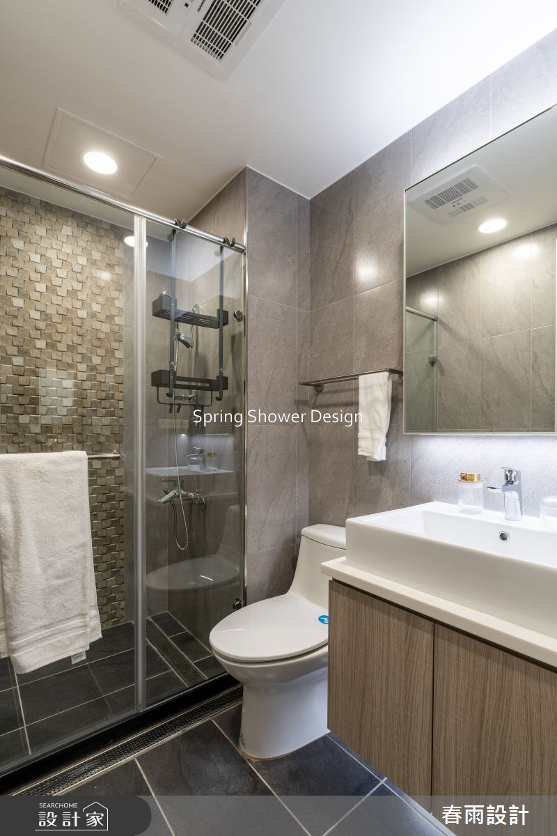 新成屋(5年以下)＿現代風浴室案例圖片＿春雨設計＿春雨_276 河家歡之23
