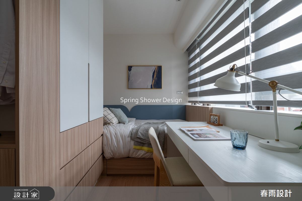 新成屋(5年以下)＿現代風臥室案例圖片＿春雨設計＿春雨_276 河家歡之26