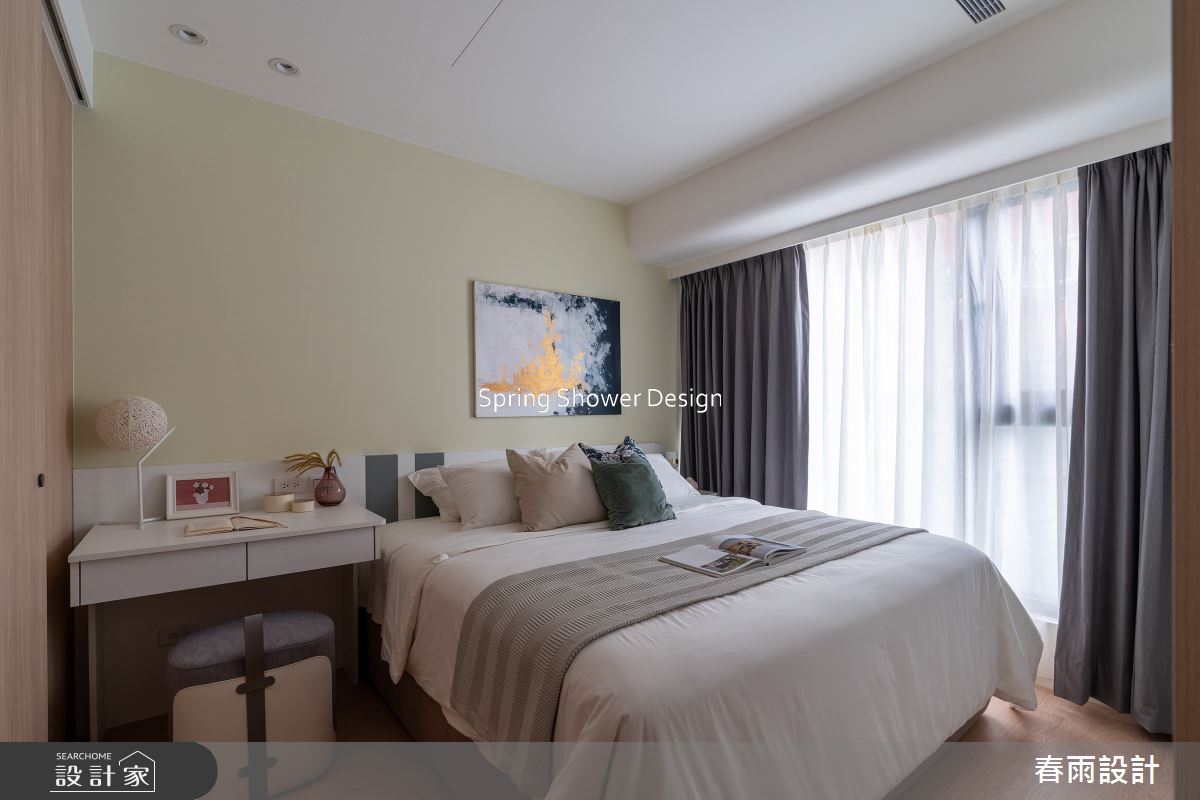 新成屋(5年以下)＿現代風臥室案例圖片＿春雨設計＿春雨_276 河家歡之27