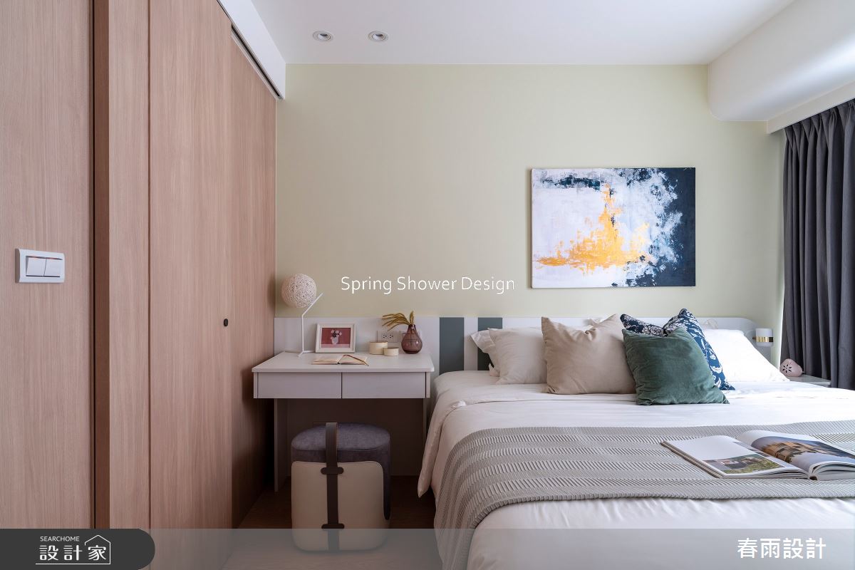 新成屋(5年以下)＿現代風臥室案例圖片＿春雨設計＿春雨_276 河家歡之28