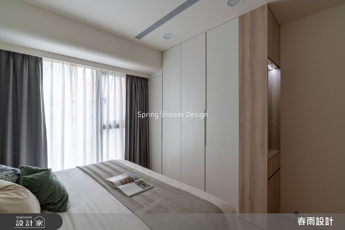 新成屋(5年以下)＿現代風臥室案例圖片＿春雨設計＿春雨_276 河家歡之29