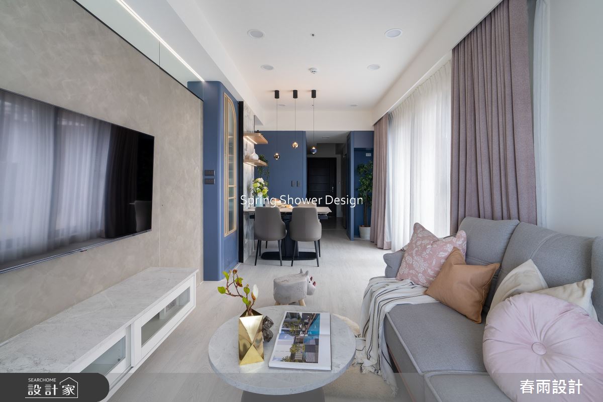 新成屋(5年以下)＿現代風客廳餐廳案例圖片＿春雨設計＿春雨_277 富江翠之17
