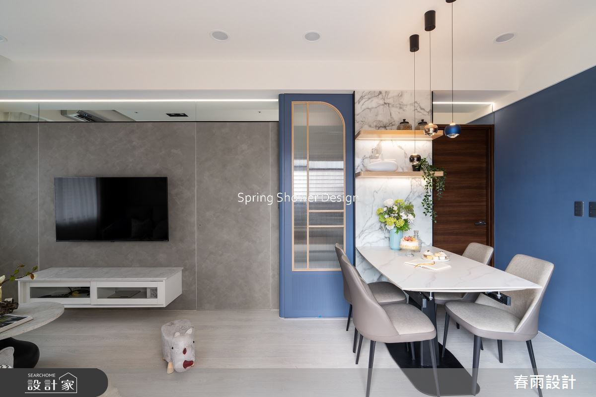 新成屋(5年以下)＿現代風客廳餐廳案例圖片＿春雨設計＿春雨_277 富江翠之20