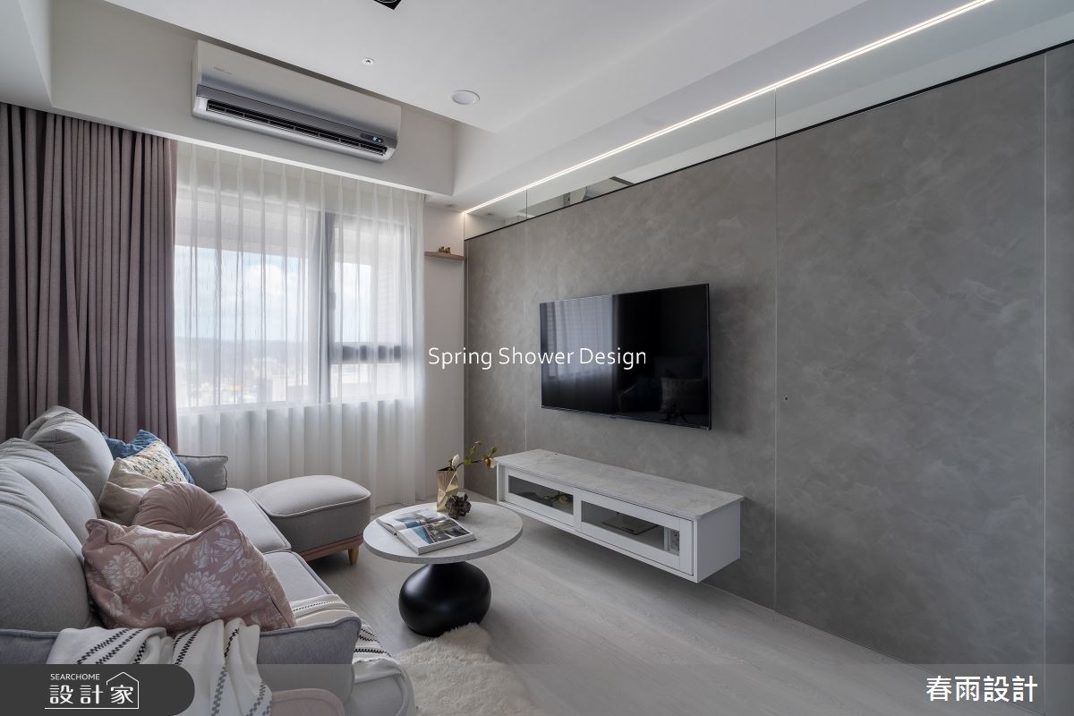 新成屋(5年以下)＿現代風客廳案例圖片＿春雨設計＿春雨_277 富江翠之24