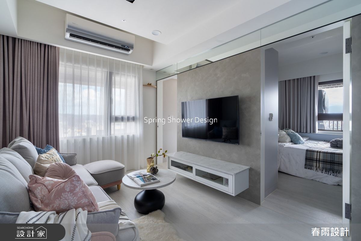 新成屋(5年以下)＿現代風客廳臥室案例圖片＿春雨設計＿春雨_277 富江翠之25