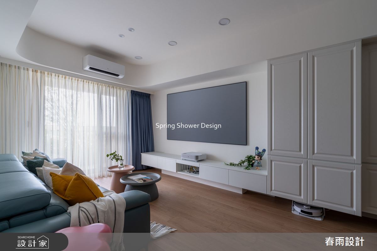 30坪新成屋(5年以下)＿現代風客廳案例圖片＿春雨設計＿春雨_278 華相楓2之7