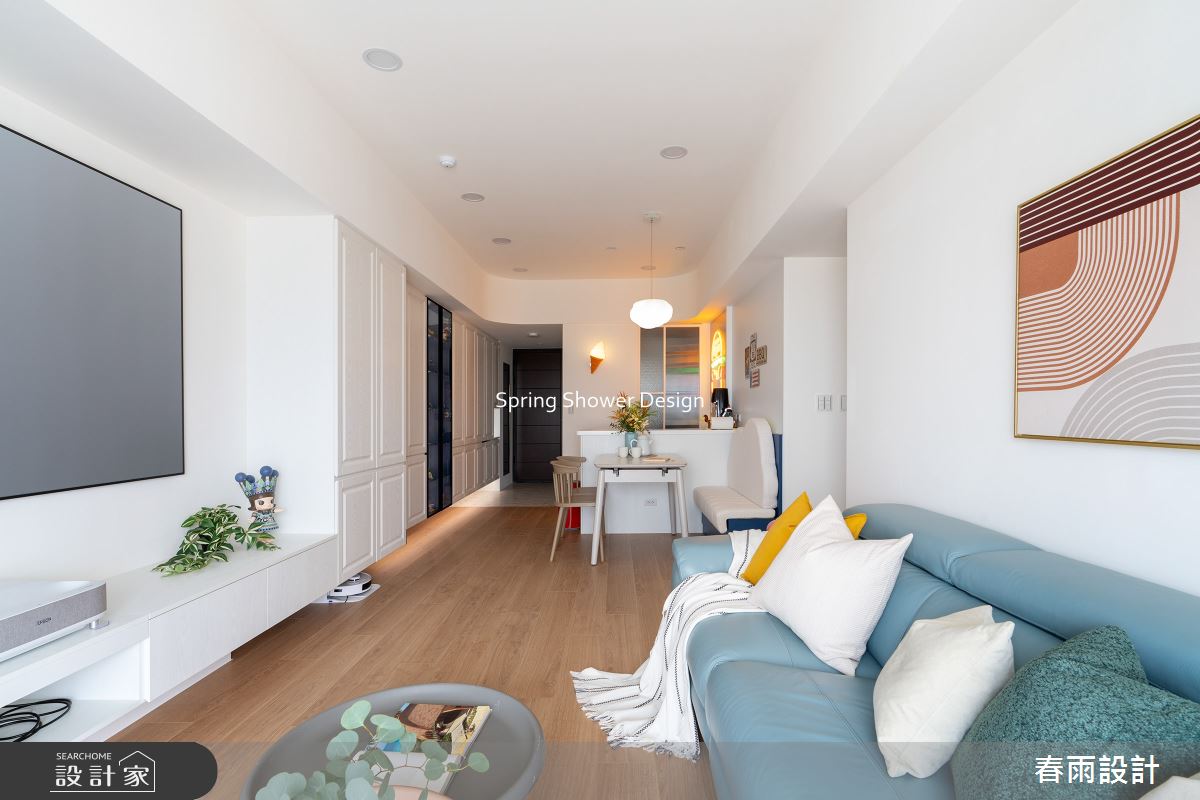 30坪新成屋(5年以下)＿現代風客廳餐廳案例圖片＿春雨設計＿春雨_278 華相楓2之9