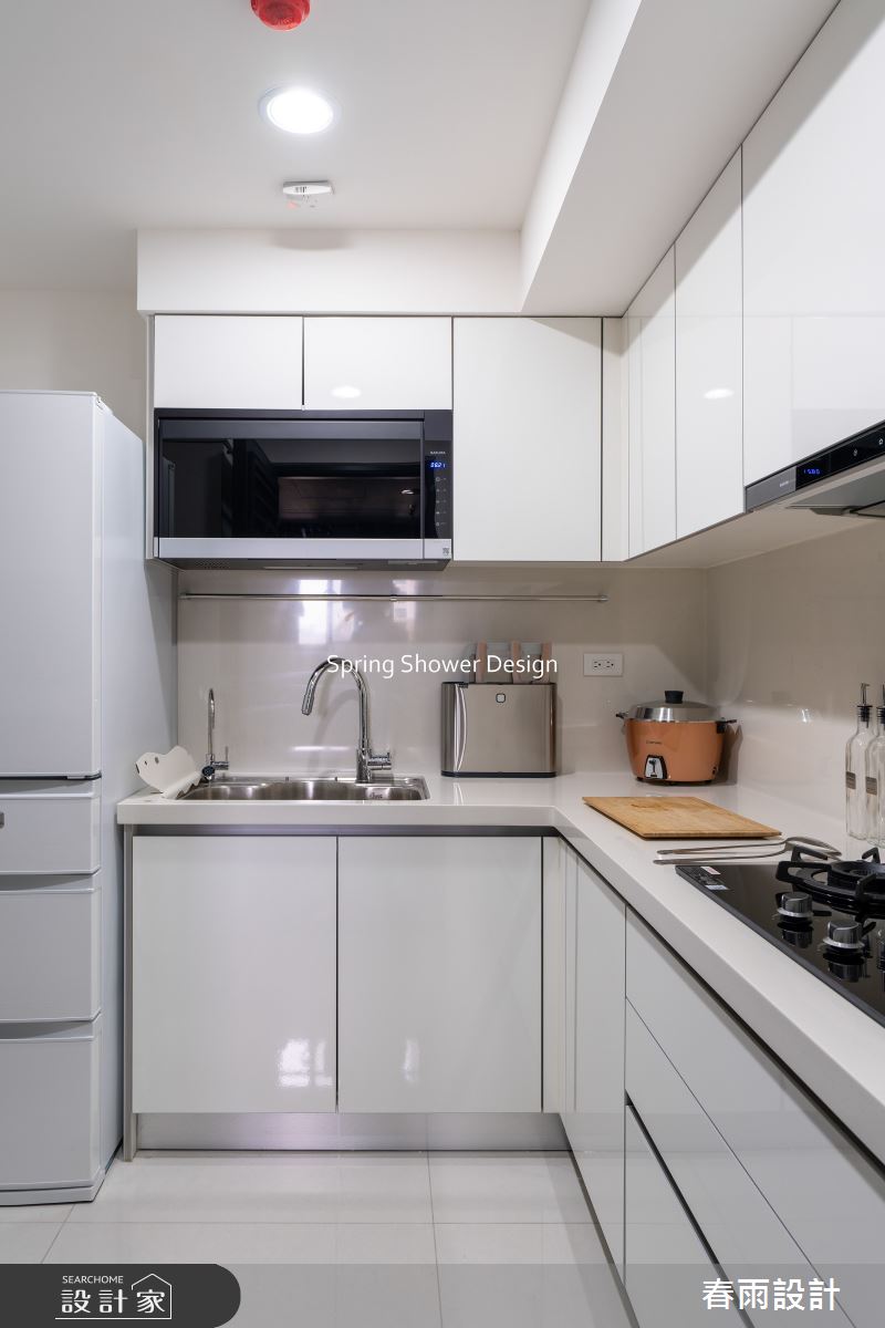 30坪新成屋(5年以下)＿現代風廚房案例圖片＿春雨設計＿春雨_278 華相楓2之15