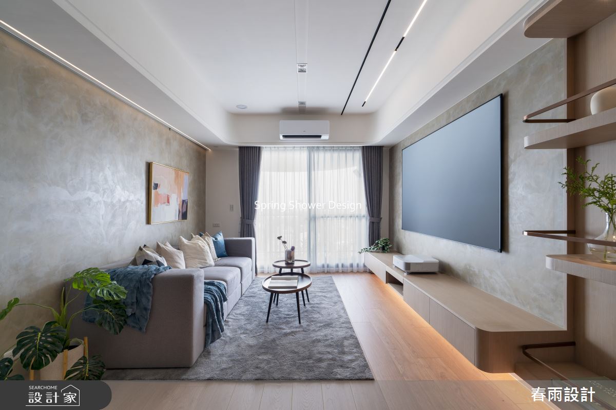 新成屋(5年以下)＿現代風客廳案例圖片＿春雨設計＿春雨_279 華相楓3之6