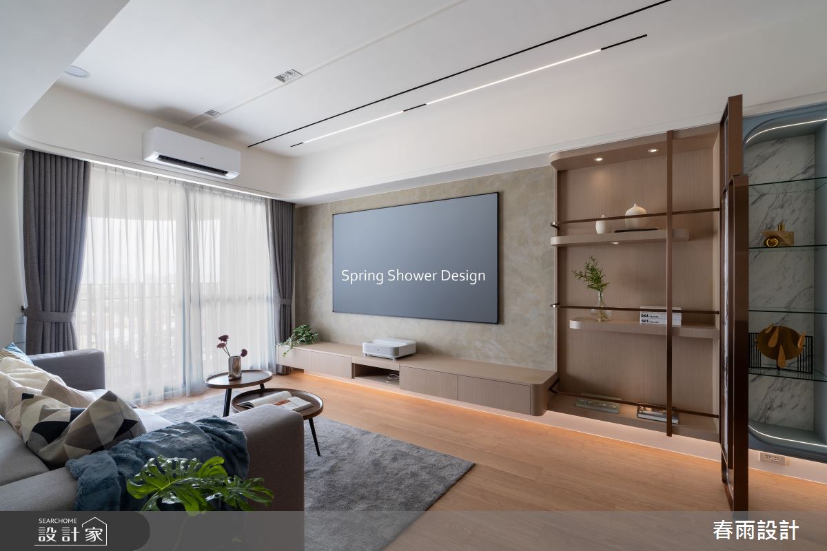 新成屋(5年以下)＿現代風客廳案例圖片＿春雨設計＿春雨_279 華相楓3之7
