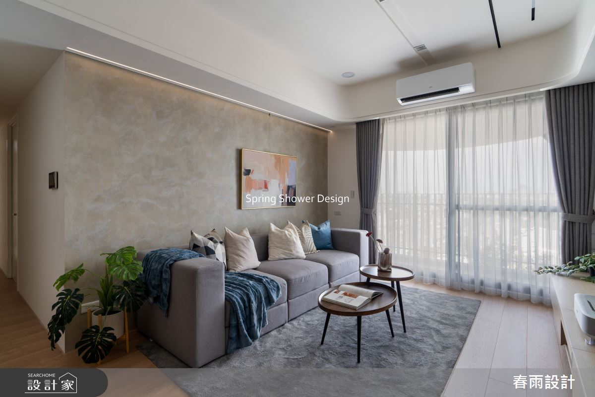 新成屋(5年以下)＿現代風客廳案例圖片＿春雨設計＿春雨_279 華相楓3之9