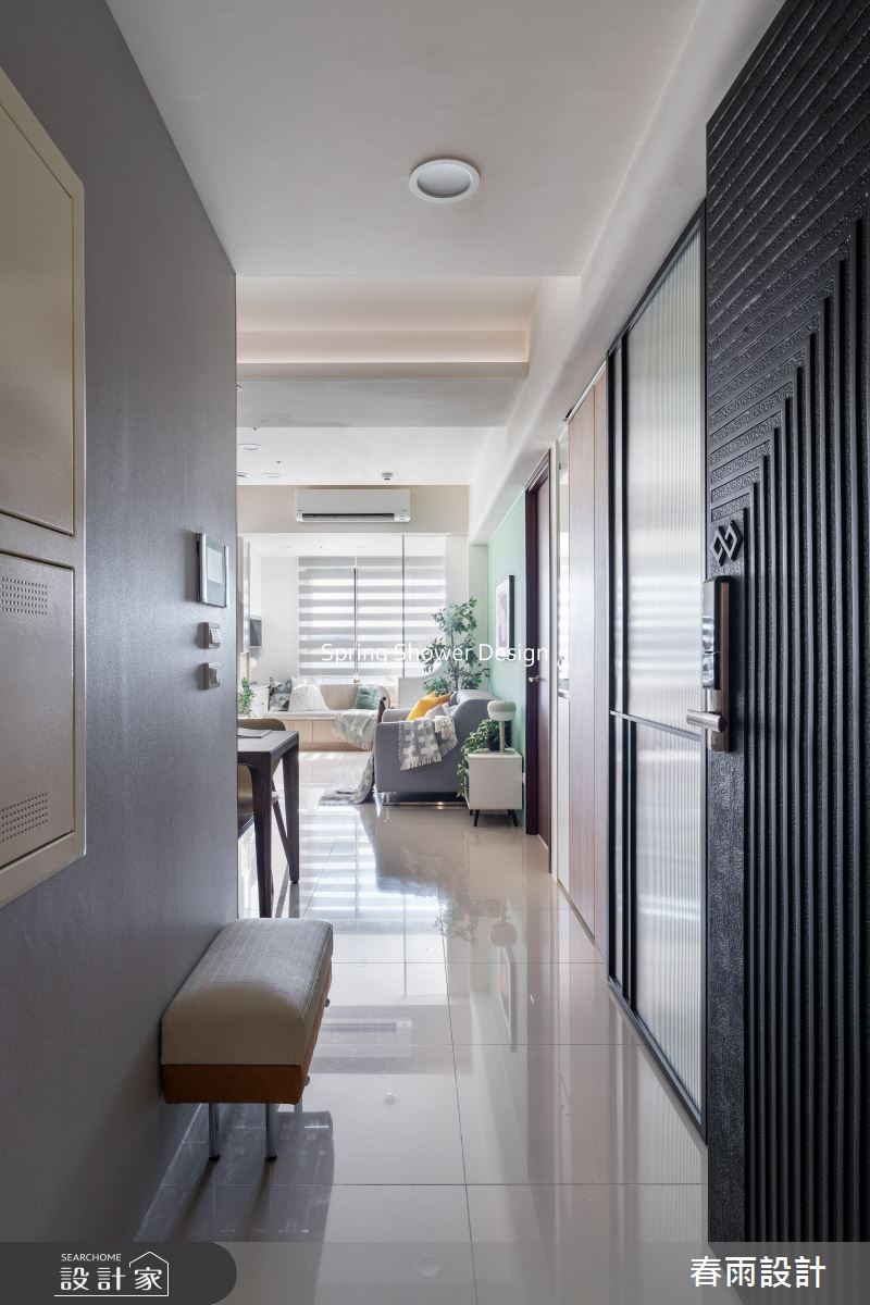 新成屋(5年以下)＿北歐風玄關案例圖片＿春雨設計＿春雨_280 名軒海樂地之1