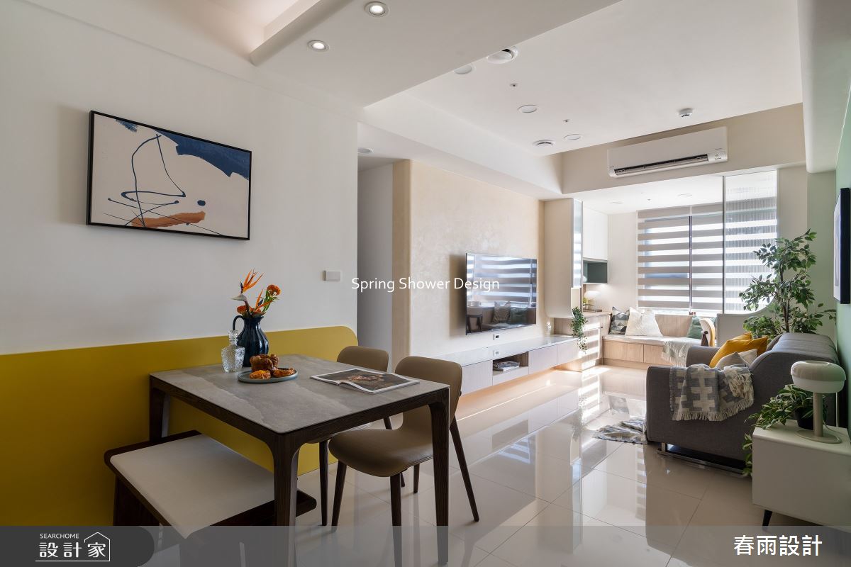 新成屋(5年以下)＿北歐風客廳餐廳案例圖片＿春雨設計＿春雨_280 名軒海樂地之7