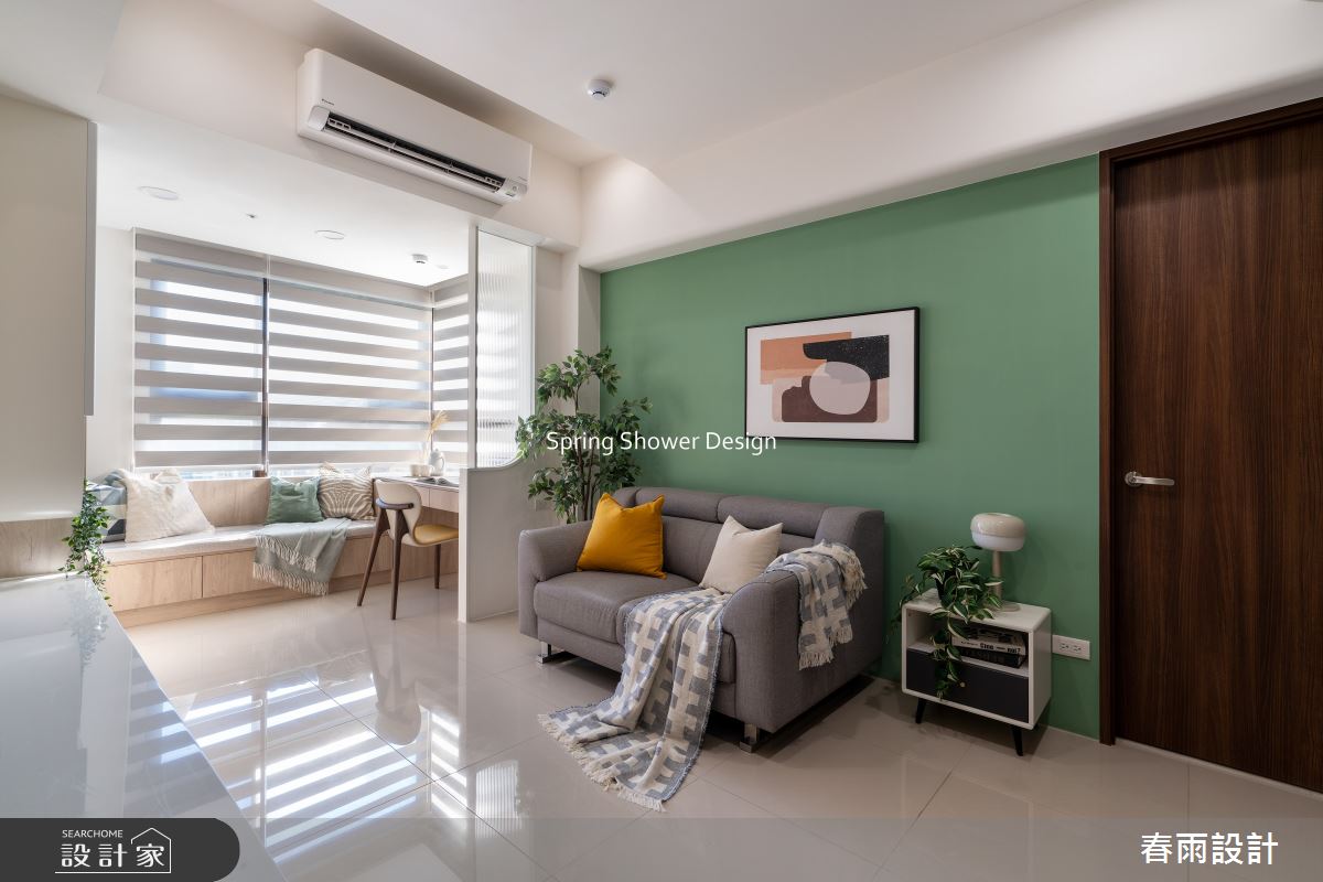 新成屋(5年以下)＿北歐風客廳書房臥榻案例圖片＿春雨設計＿春雨_280 名軒海樂地之10