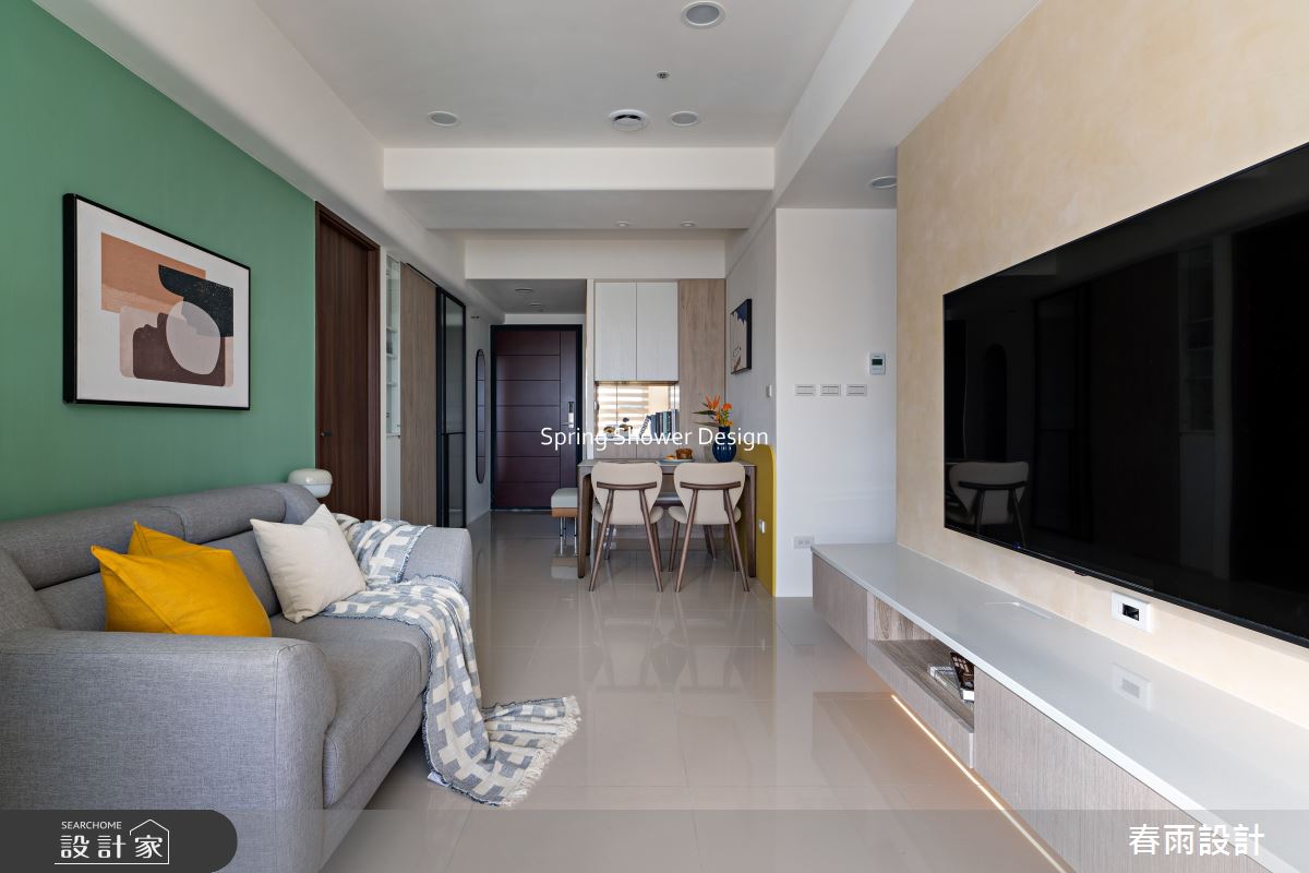 新成屋(5年以下)＿北歐風客廳餐廳案例圖片＿春雨設計＿春雨_280 名軒海樂地之19