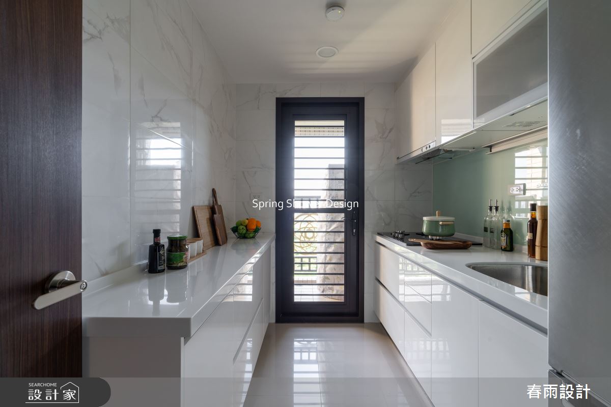 新成屋(5年以下)＿北歐風廚房案例圖片＿春雨設計＿春雨_280 名軒海樂地之22