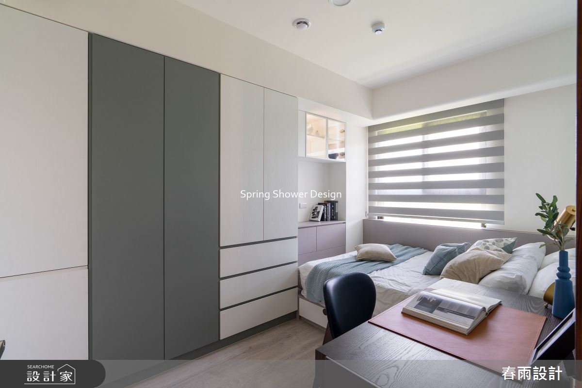 新成屋(5年以下)＿北歐風臥室案例圖片＿春雨設計＿春雨_280 名軒海樂地之24