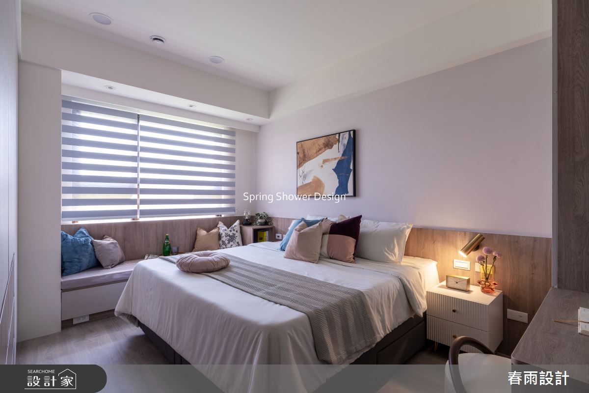 新成屋(5年以下)＿北歐風臥室臥榻案例圖片＿春雨設計＿春雨_280 名軒海樂地之31