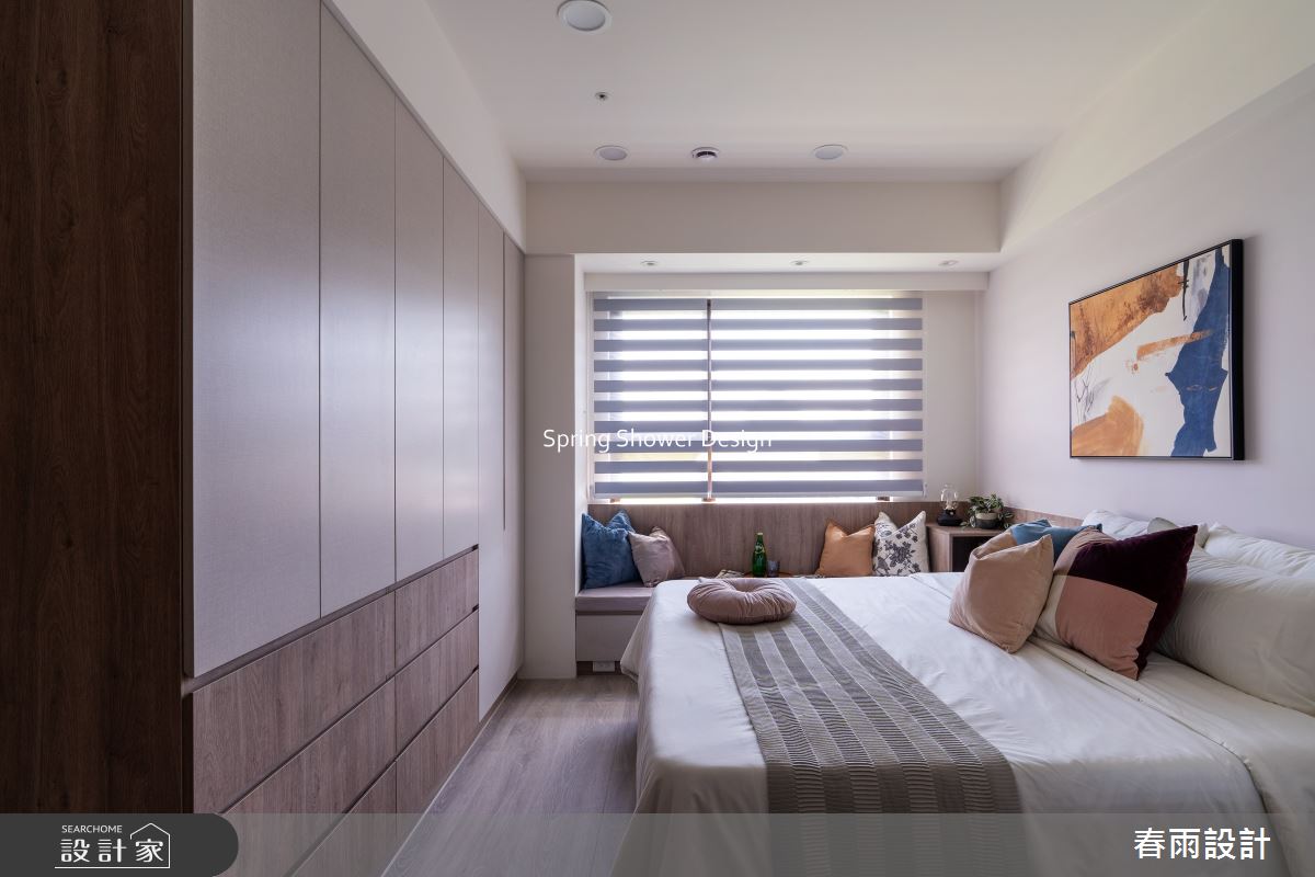 新成屋(5年以下)＿北歐風臥室臥榻案例圖片＿春雨設計＿春雨_280 名軒海樂地之32