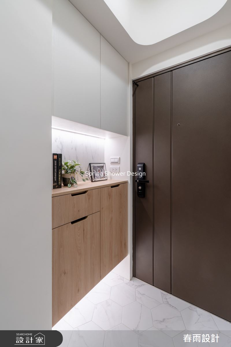 老屋(16~30年)＿現代風玄關案例圖片＿春雨設計＿春雨_281 昇陽大地之2