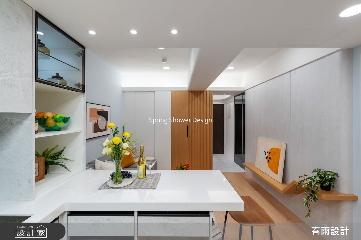 老屋(16~30年)＿現代風客廳餐廳案例圖片＿春雨設計＿春雨_281 昇陽大地之6