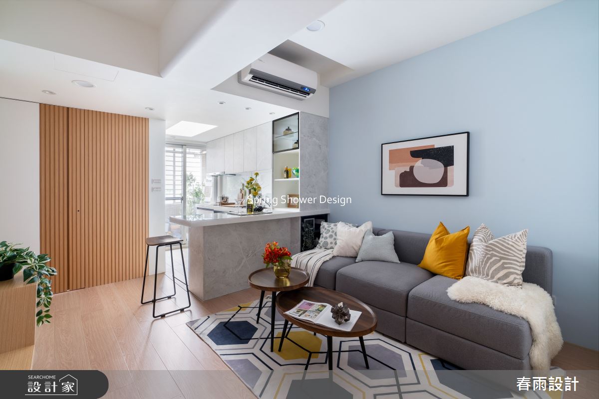 老屋(16~30年)＿現代風客廳餐廳廚房案例圖片＿春雨設計＿春雨_281 昇陽大地之8