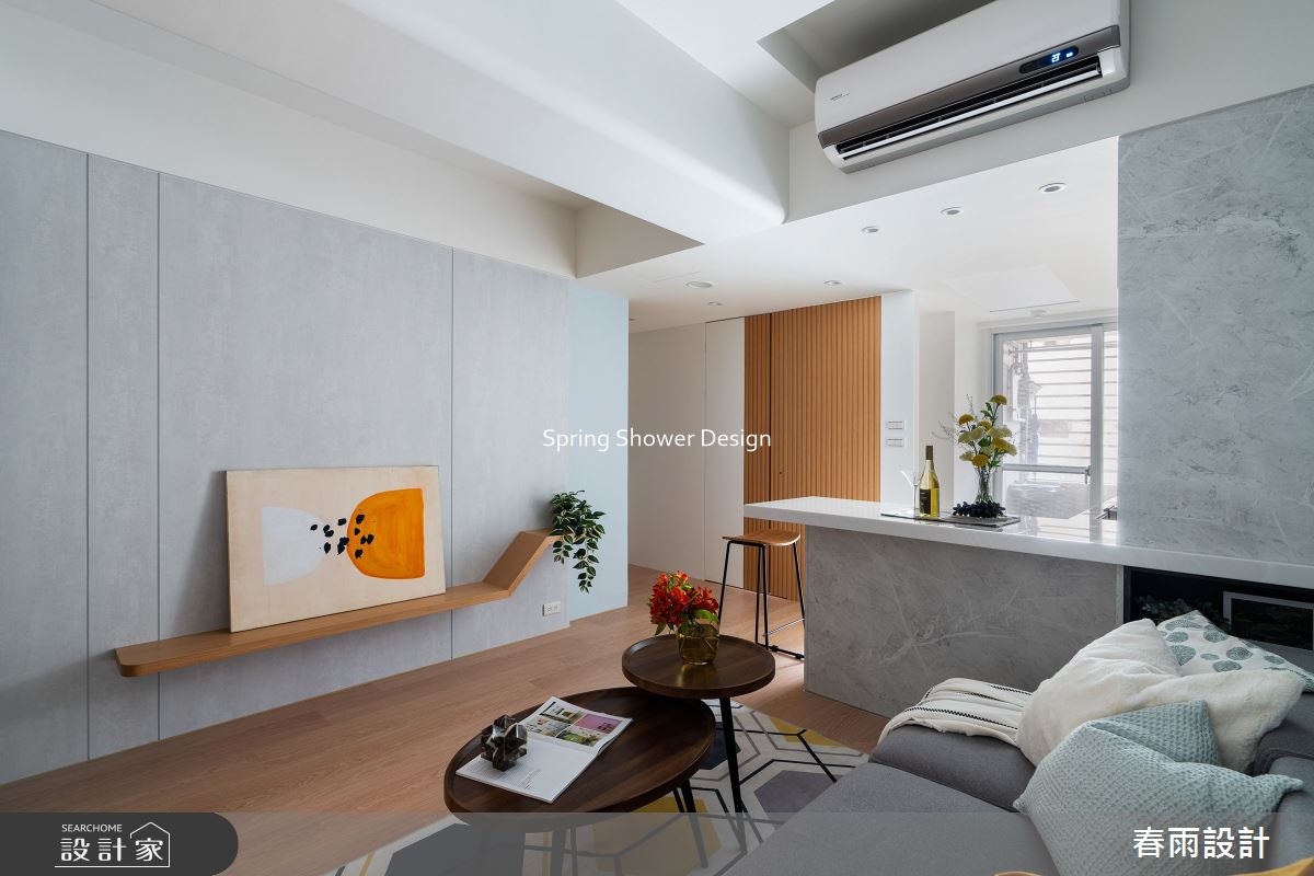 老屋(16~30年)＿現代風客廳餐廳案例圖片＿春雨設計＿春雨_281 昇陽大地之10