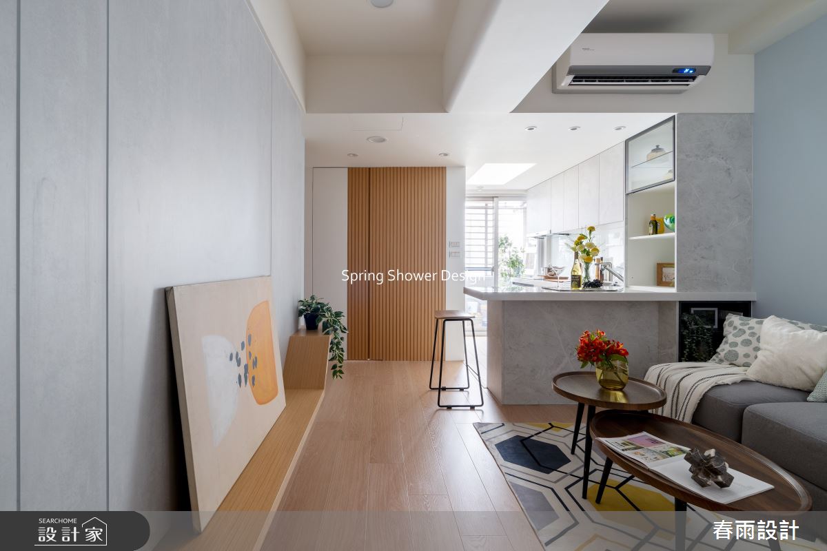 老屋(16~30年)＿現代風客廳餐廳廚房案例圖片＿春雨設計＿春雨_281 昇陽大地之12