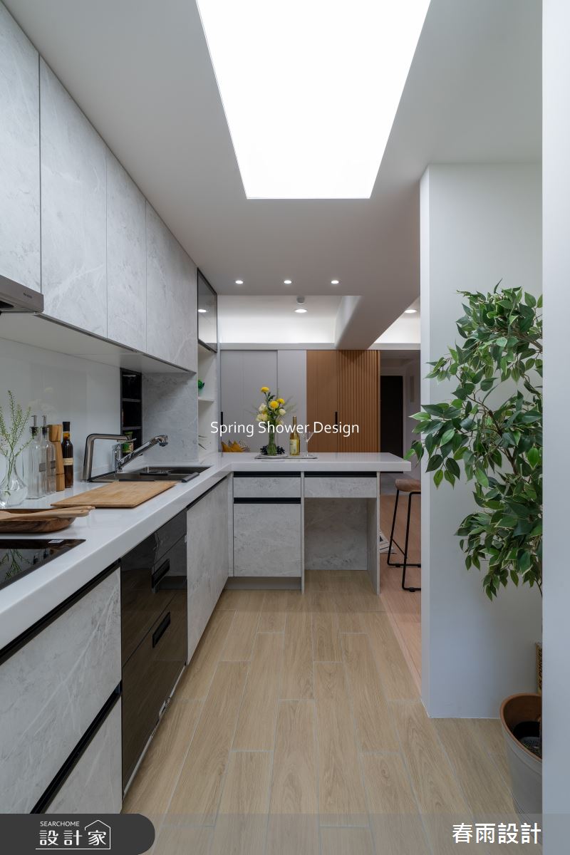 老屋(16~30年)＿現代風廚房案例圖片＿春雨設計＿春雨_281 昇陽大地之18