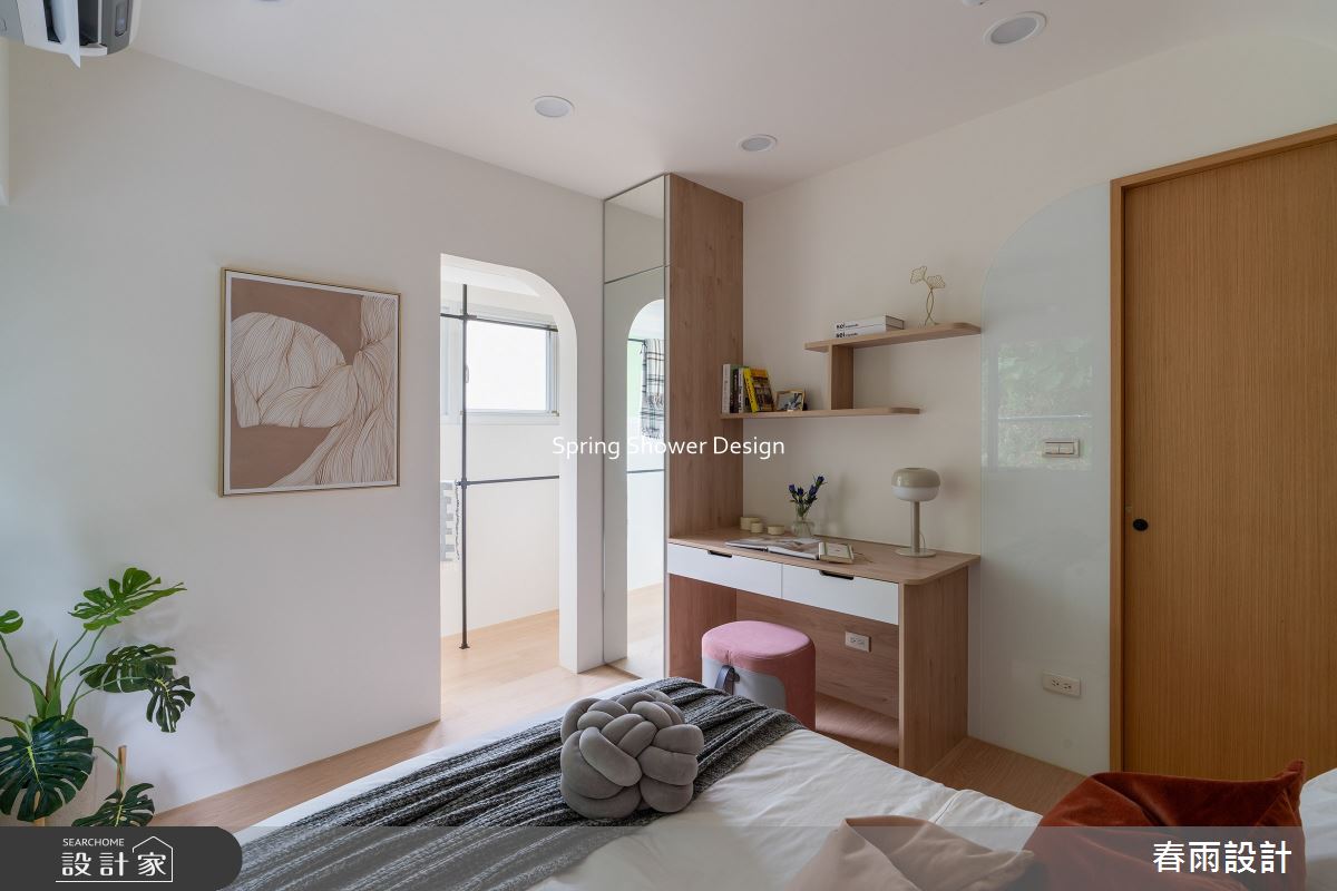 老屋(16~30年)＿現代風臥室案例圖片＿春雨設計＿春雨_281 昇陽大地之24