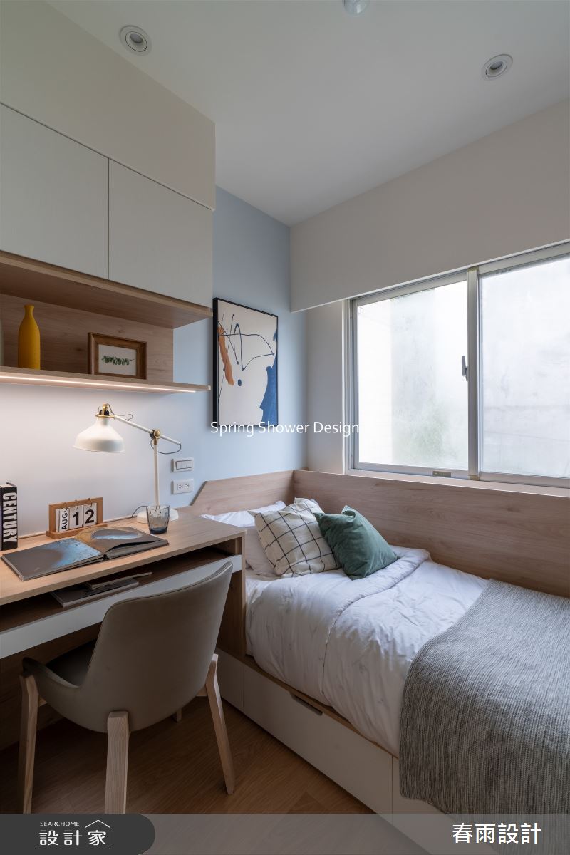 老屋(16~30年)＿現代風臥室案例圖片＿春雨設計＿春雨_281 昇陽大地之28