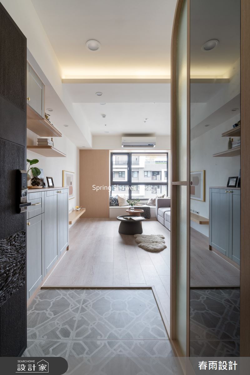 新成屋(5年以下)＿美式風客廳案例圖片＿春雨設計＿春雨_282 雅朵花園之1