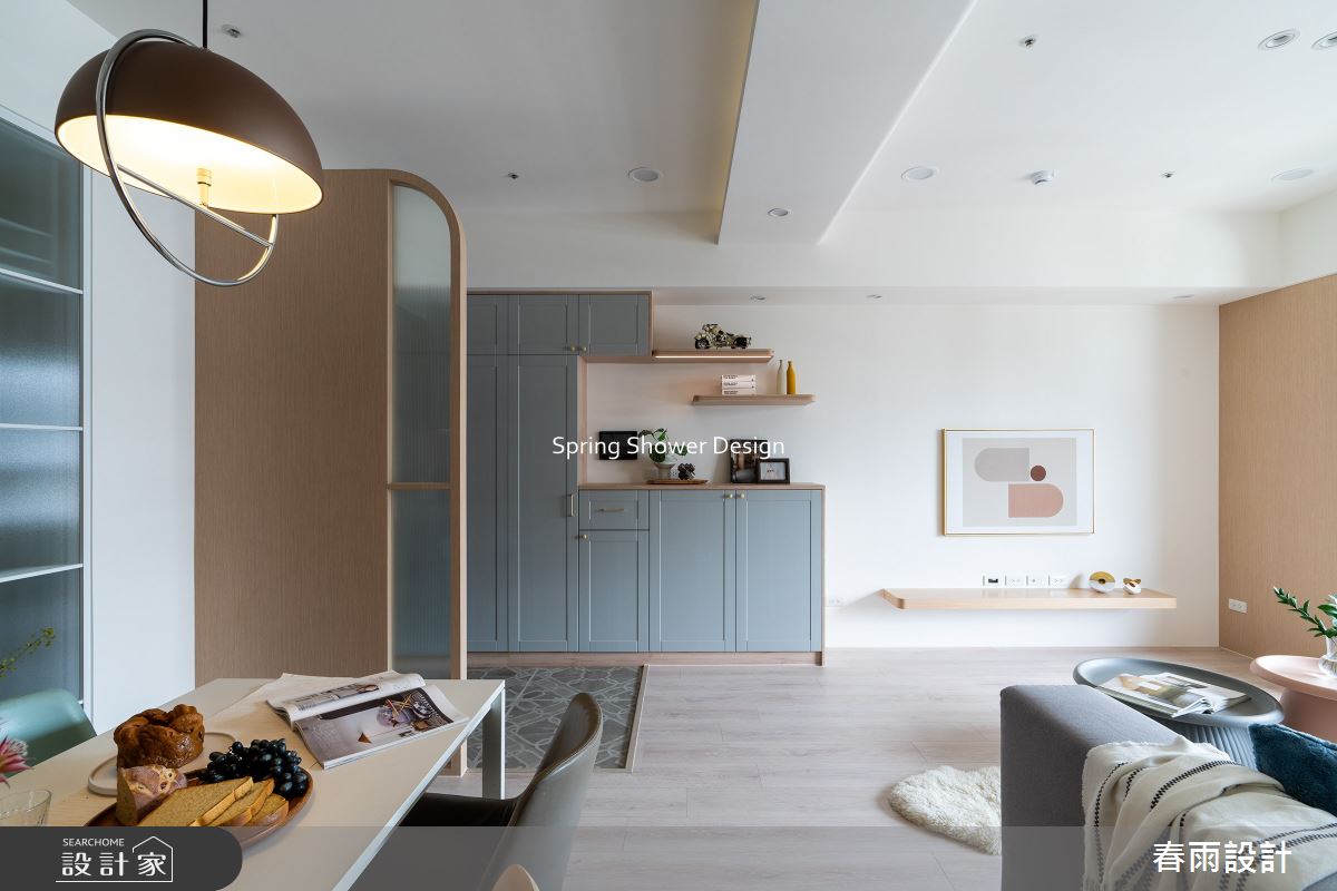 新成屋(5年以下)＿美式風客廳餐廳案例圖片＿春雨設計＿春雨_282 雅朵花園之3