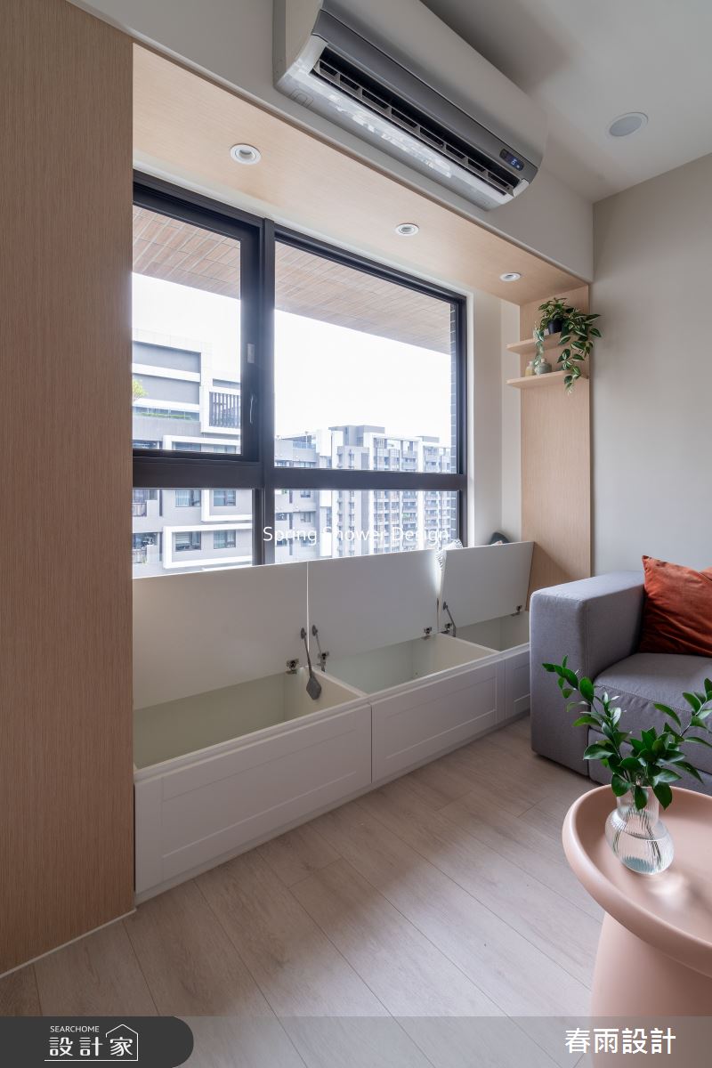 新成屋(5年以下)＿美式風客廳案例圖片＿春雨設計＿春雨_282 雅朵花園之10