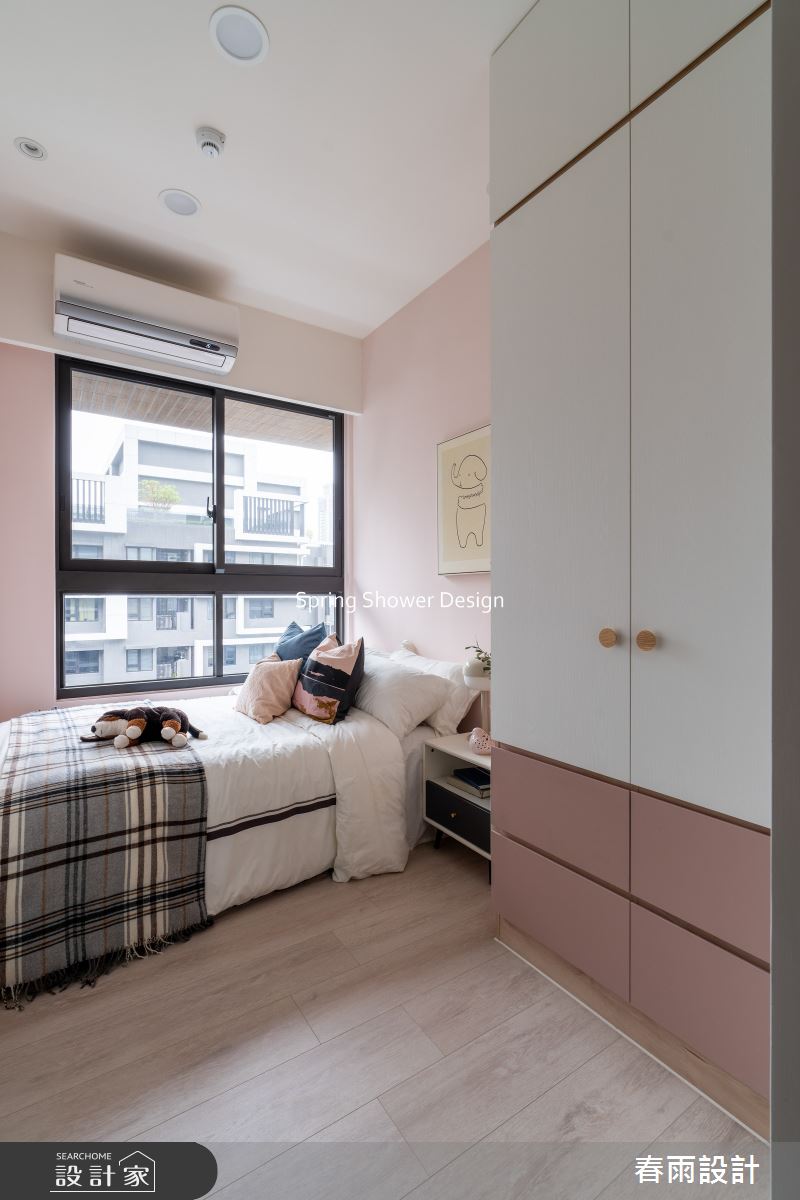 新成屋(5年以下)＿美式風臥室案例圖片＿春雨設計＿春雨_282 雅朵花園之24