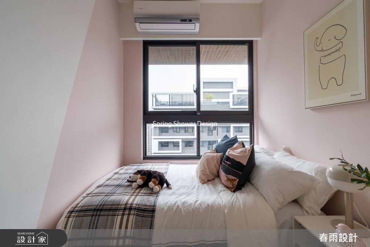 新成屋(5年以下)＿美式風臥室案例圖片＿春雨設計＿春雨_282 雅朵花園之25