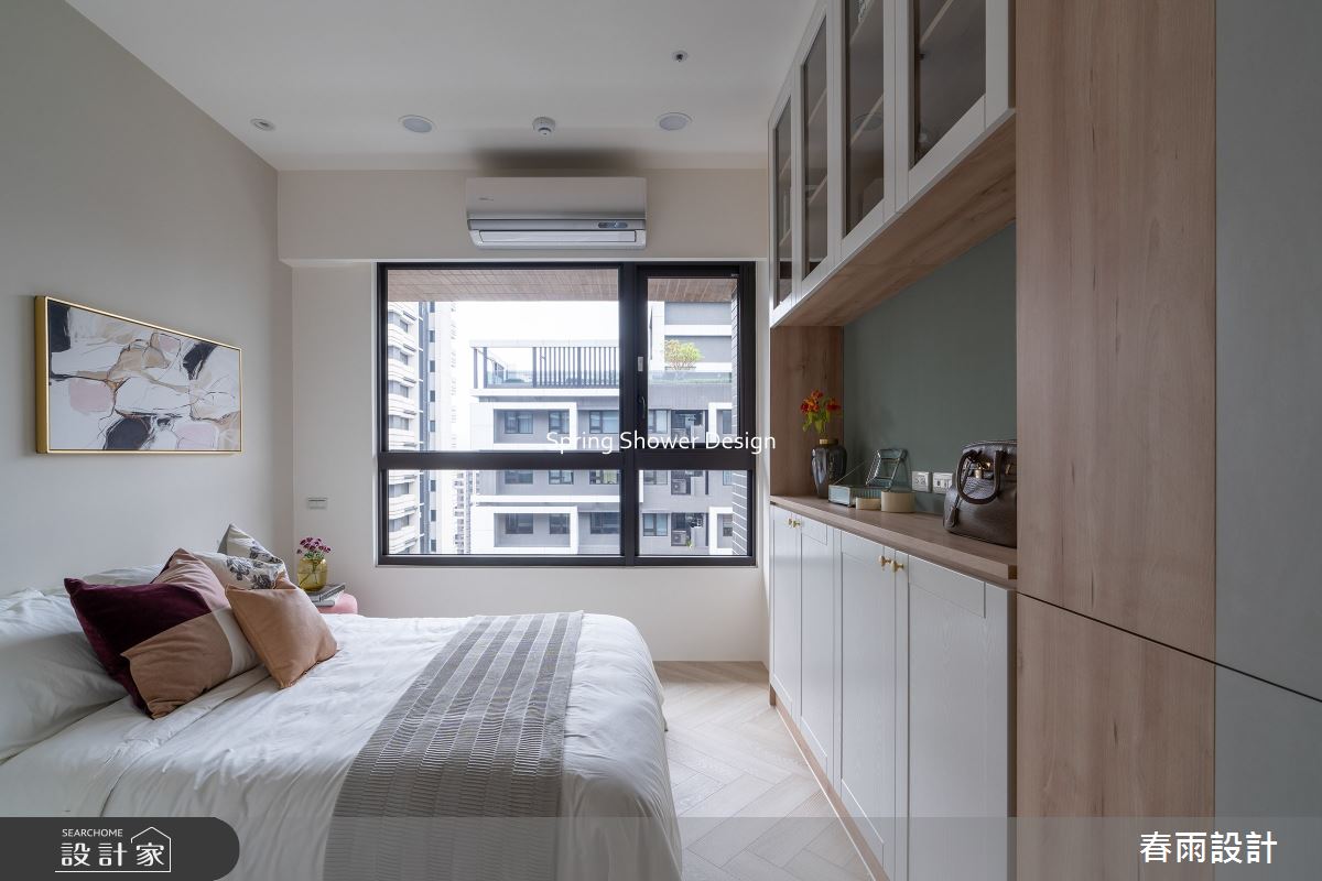新成屋(5年以下)＿美式風臥室案例圖片＿春雨設計＿春雨_282 雅朵花園之33
