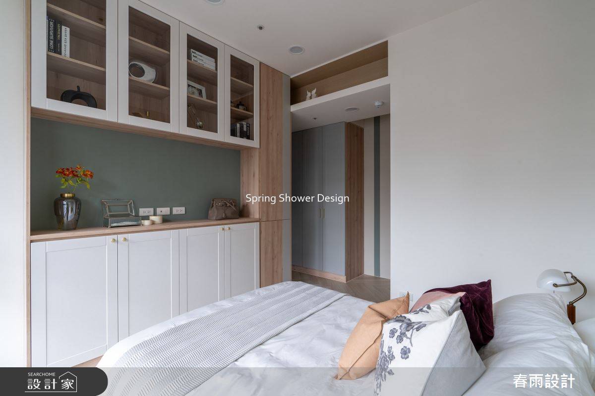 新成屋(5年以下)＿美式風臥室案例圖片＿春雨設計＿春雨_282 雅朵花園之34