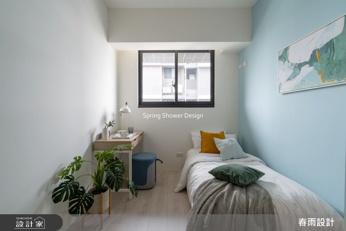 新成屋(5年以下)＿美式風臥室案例圖片＿春雨設計＿春雨_282 雅朵花園之39