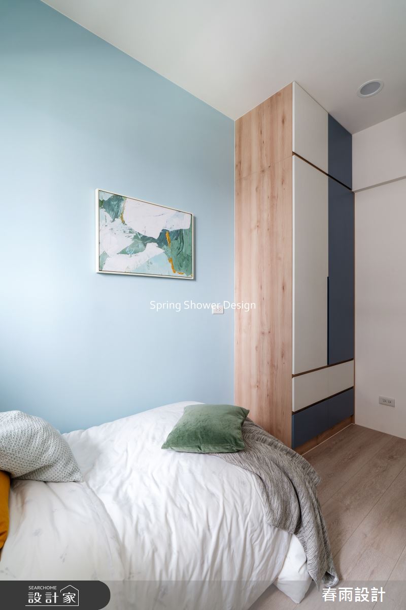 新成屋(5年以下)＿美式風臥室案例圖片＿春雨設計＿春雨_282 雅朵花園之40