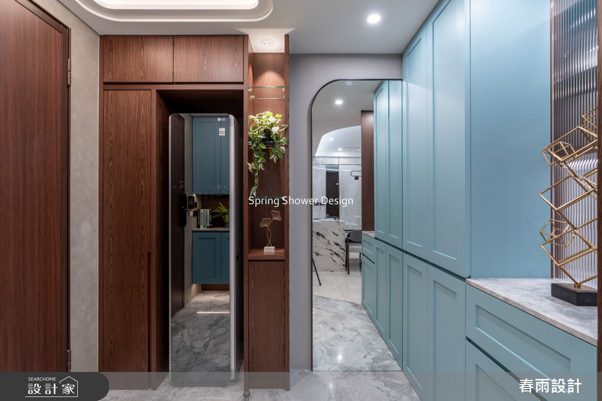 新成屋(5年以下)＿現代風玄關案例圖片＿春雨設計＿春雨_283 築禾交響院之2