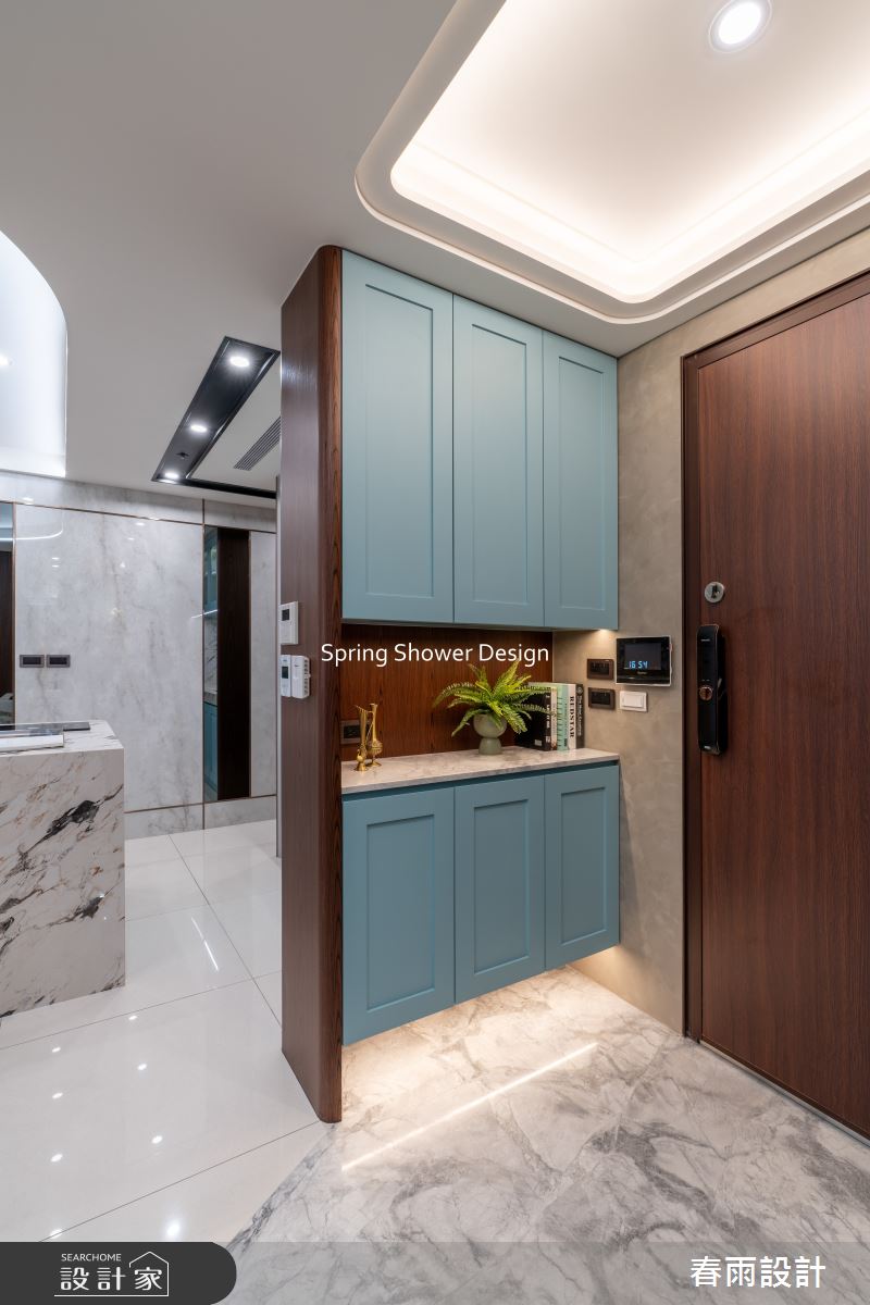 新成屋(5年以下)＿現代風玄關案例圖片＿春雨設計＿春雨_283 築禾交響院之3