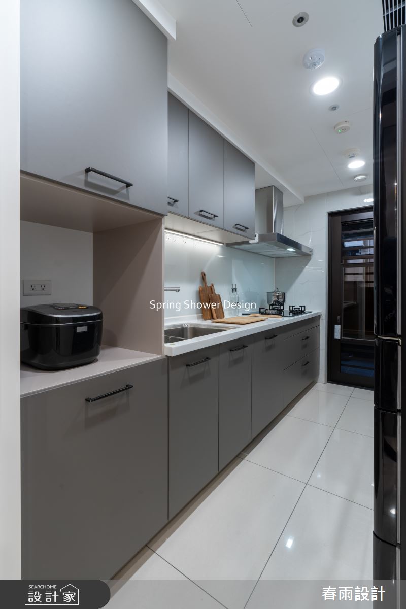 新成屋(5年以下)＿現代風廚房案例圖片＿春雨設計＿春雨_283 築禾交響院之23