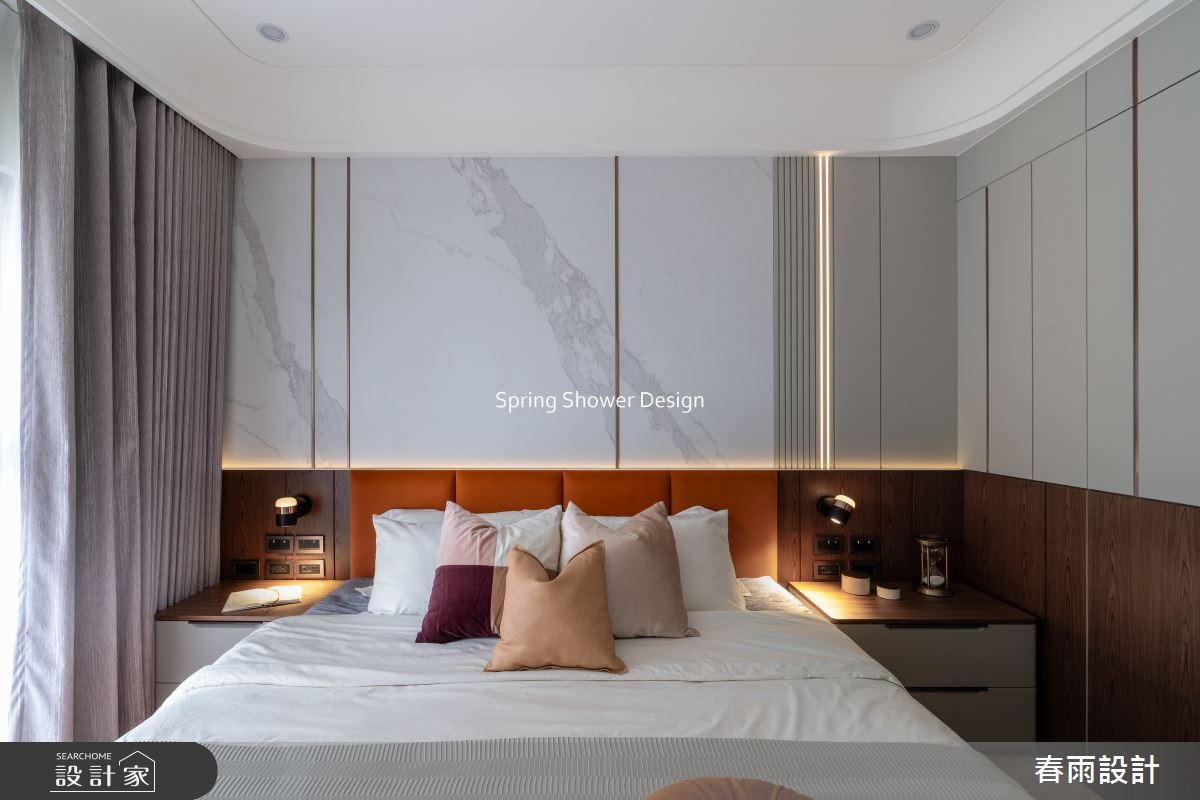新成屋(5年以下)＿現代風臥室案例圖片＿春雨設計＿春雨_283 築禾交響院之27