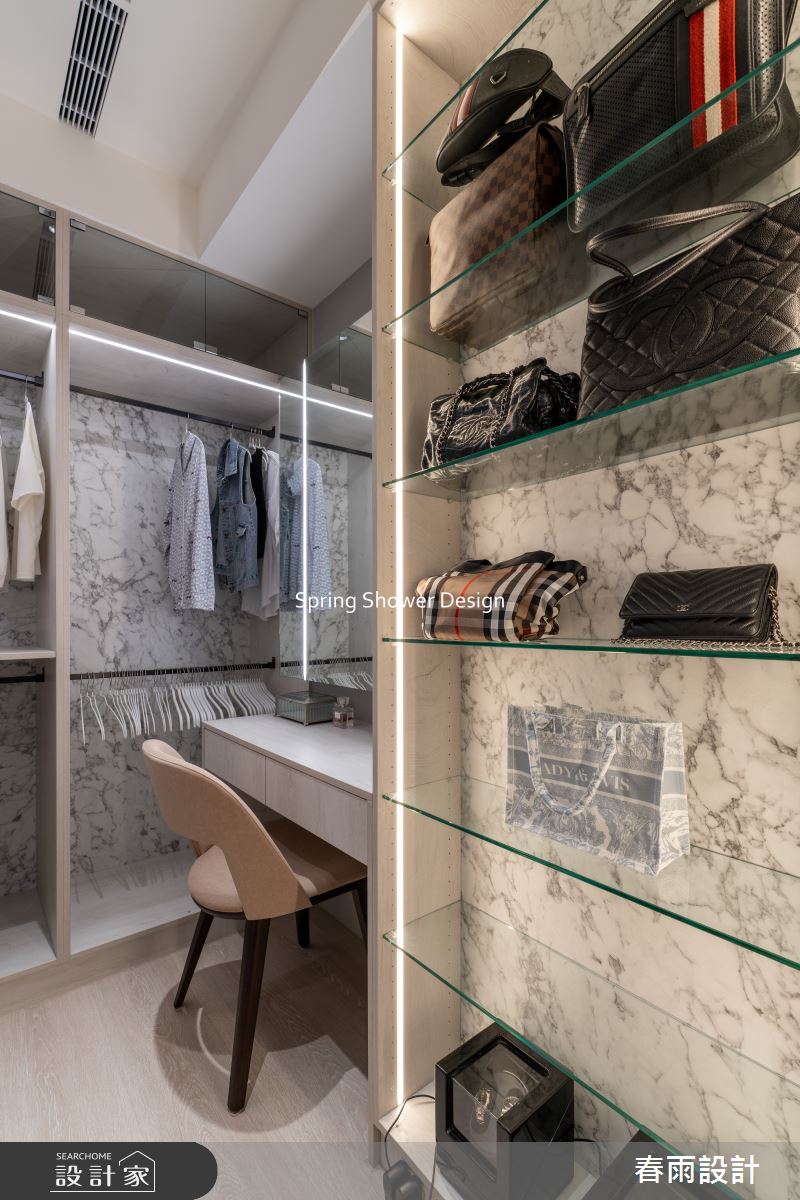 新成屋(5年以下)＿現代風更衣間案例圖片＿春雨設計＿春雨_283 築禾交響院之29