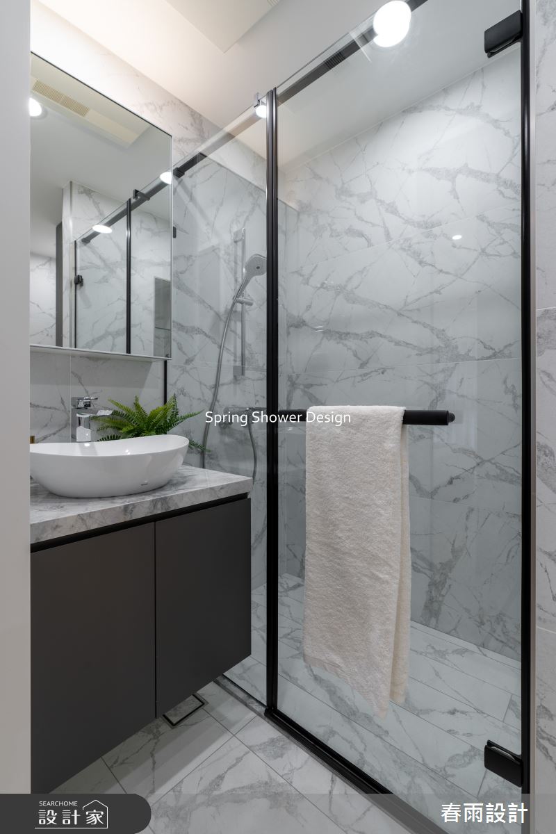 新成屋(5年以下)＿現代風浴室案例圖片＿春雨設計＿春雨_283 築禾交響院之30