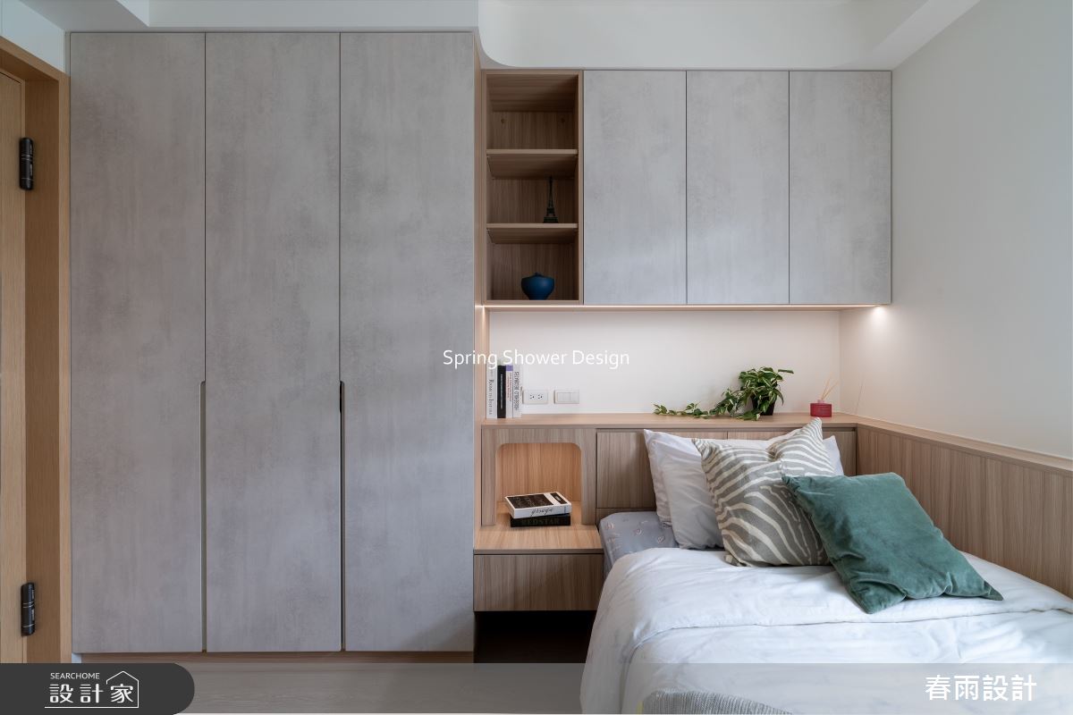 新成屋(5年以下)＿現代風臥室案例圖片＿春雨設計＿春雨_283 築禾交響院之33