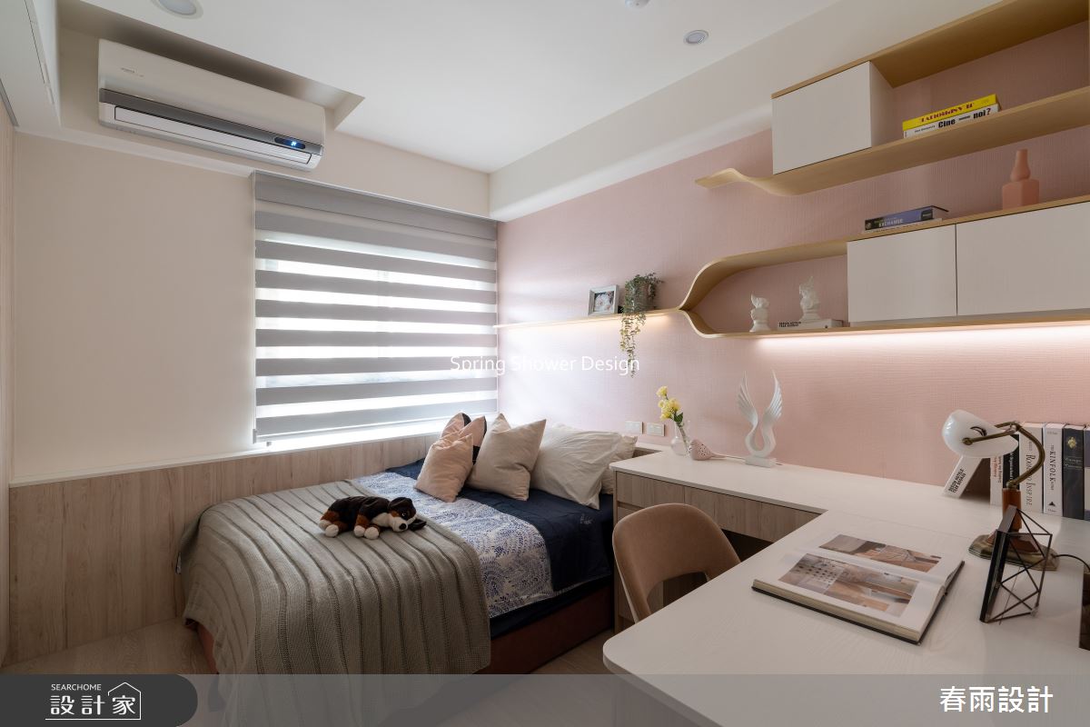 新成屋(5年以下)＿現代風臥室案例圖片＿春雨設計＿春雨_283 築禾交響院之45