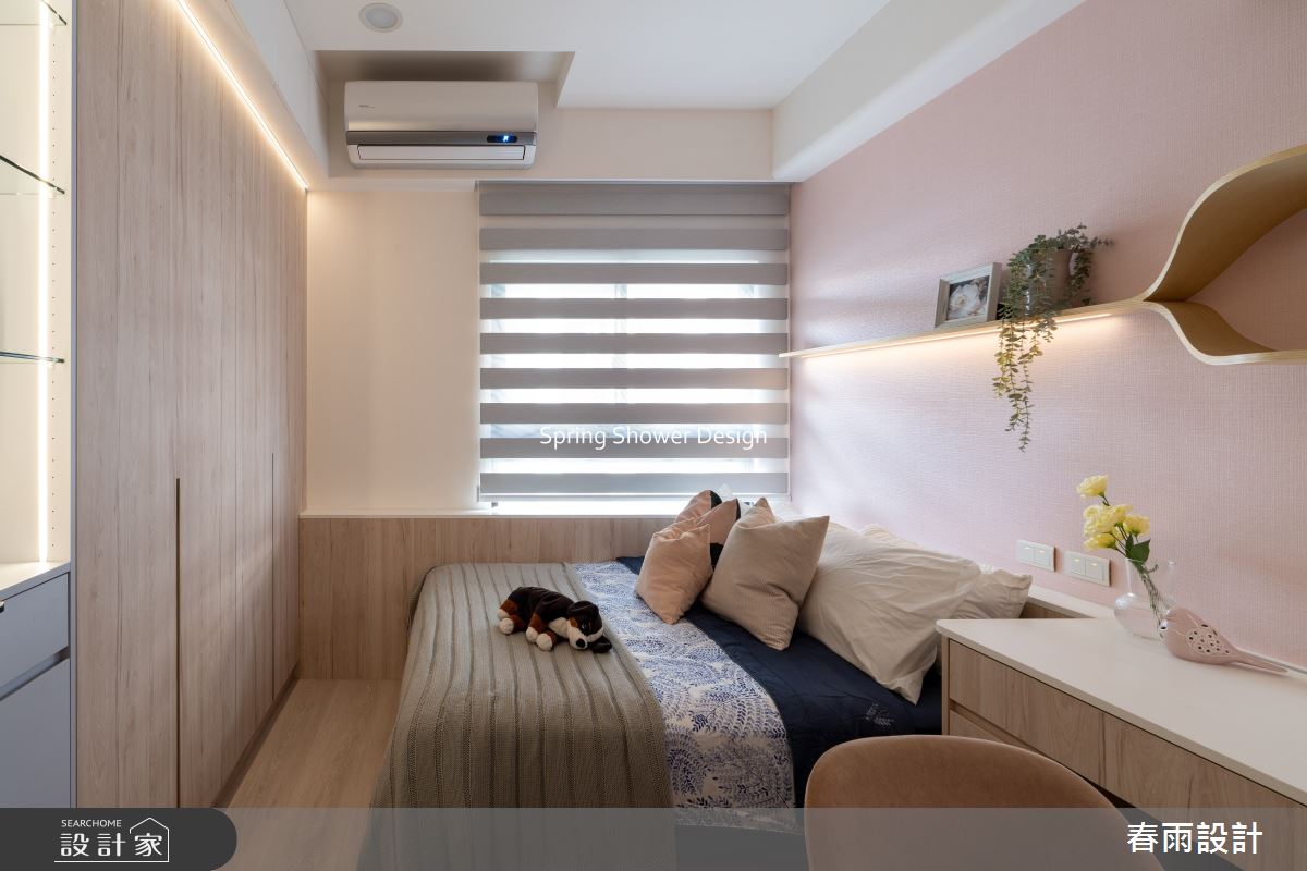 新成屋(5年以下)＿現代風臥室案例圖片＿春雨設計＿春雨_283 築禾交響院之46