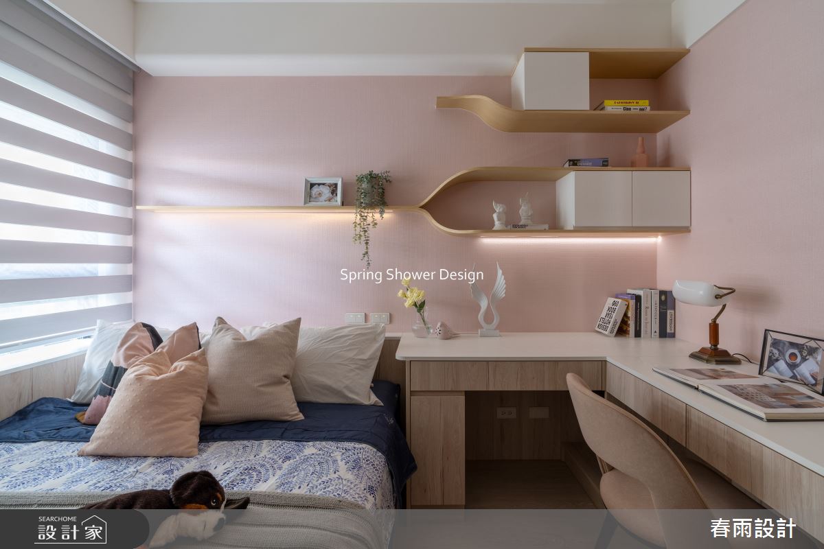 新成屋(5年以下)＿現代風臥室案例圖片＿春雨設計＿春雨_283 築禾交響院之47